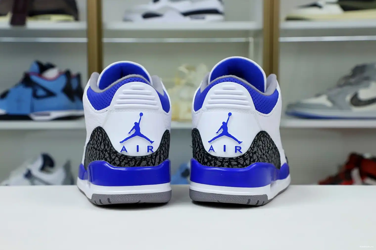 AIR JORDAN 3 RETRO 'RACER BLUE' Kimikick 0603